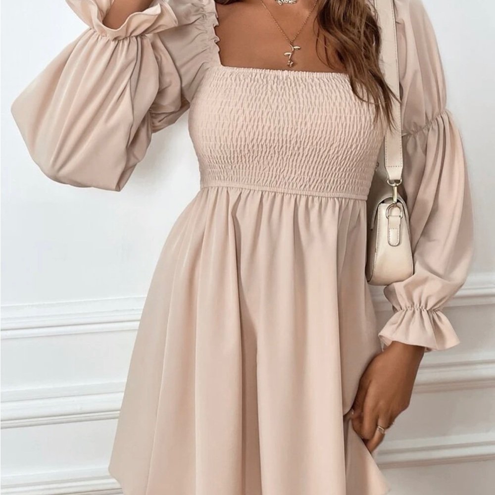 Shein Apricot Dress